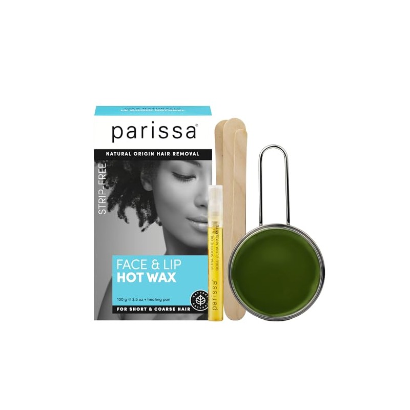 Parissa Natural Face & Lip Hard Wax Kit for Smooth