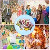 AVCXEC Pack of 50 Confetti Gun, Confetti Cannon Party, Confetti
