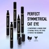 KIMUSE 2PCS Eyeliner Stamp, Wing Cat Eye Stamp, Waterproof Smudge