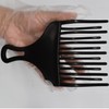 Professional Insert Afro Pick Comb, Wide Tooth Detangling Hair Fork