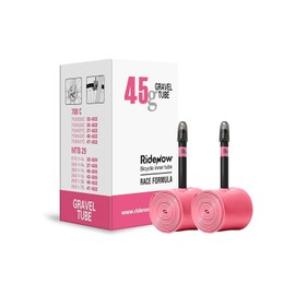 Pack of 2 TPU Inner Tubes - Ultralight 700×18-32C & 32-47C Bicycle Inner Tubes with SV (Presta Valve) 45/65/85mm - Ideal for Road & Gravel Bike