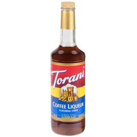 FixtureDisplays Torani Coffee Liqueur Flavoring Syrup 750 mL Glass Bottle 880363174