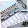 Ciieeo 30sheets Writable Page Tabs Sticky Markers for Book Annotation