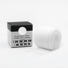 Gutenberg's Tough Chottle Tech - Tubo de filtro de té en muchos tamaños | Funda de filtro de nailon | Rollo de visualización de filtro (2 x 360 pulgadas, 120u (micras))