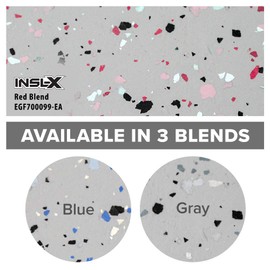 INSL-X PRODUCTS EGF700099-EA RED Combo Decorative Floor Flakes, 12 oz