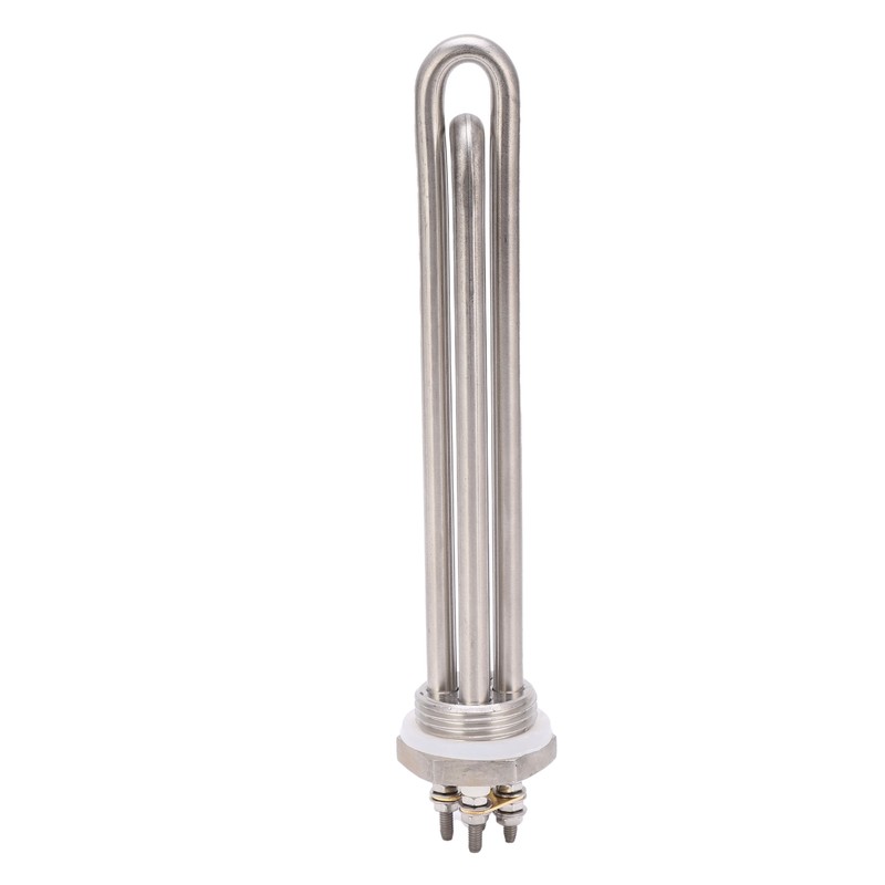 Immersion Water Heater Stainless Steel 1"NPT Thread Portable Quick Heating
