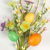 Factory Direct Craft Pack of 6 Artificial Easter Egg, Floral,