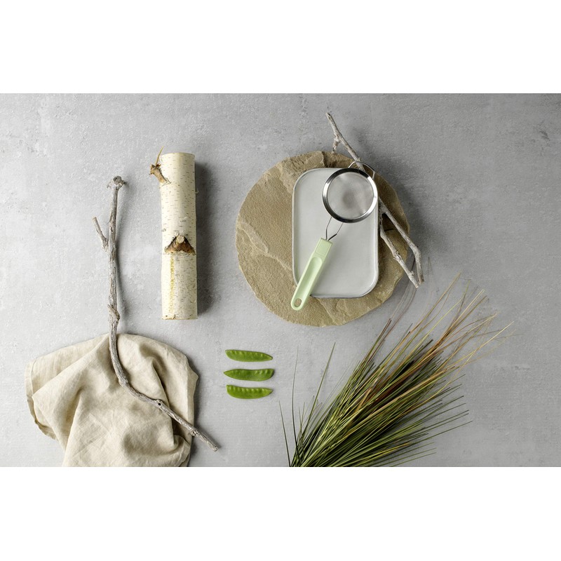 Fackelmann Sieve Ecolution Set, Eco-Friendly Kitchen Utensils with Ergonomic Handle,