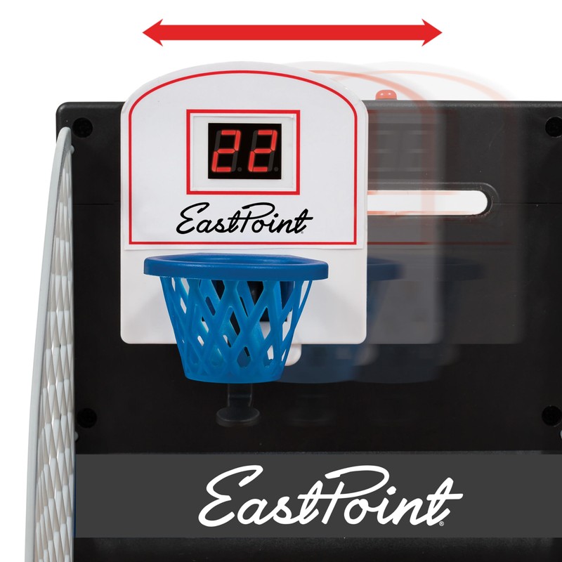 Electronic Tabletop Movin' Hoops Mini Arcade Basketball Game by EastPoint