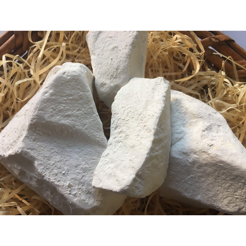 UCLAYS WHITE MOUNTAIN Edible Chalk Chunks (Clumps) Natural for Eating
