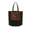 Daks Accessories 26SS EASY ON Black Reversible Eco Shoulder Bag