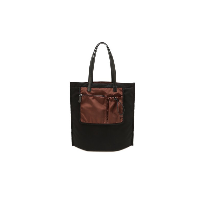 Daks Accessories 26SS EASY ON Black Reversible Eco Shoulder Bag