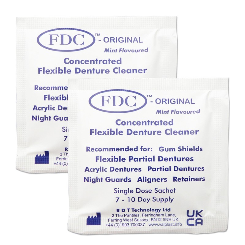 Dental Aesthetics Flexible Denture Cleaner FDC ~ 3 Months Supply