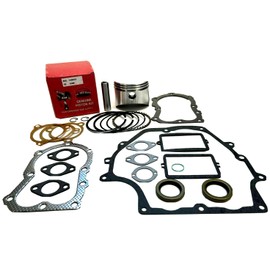 Lil Red Barn Compatible with Tecumseh Sears Surburban Bolens HH100 & HH120 Piston with Rings and Engine Gasket Set Replaces Part# 33237B, 32238, 32238A, 32238B