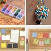 Pack of 1000 push pins, round head pins, map nails,