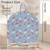 Voxugoniy Newborn Lounger Cover, Mushroom Print Breathable Newborn Lounger Cover