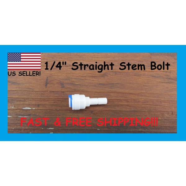 Unbranded 1/4" Straight Stem Bolt for Reverse Osmosis (RO) Water