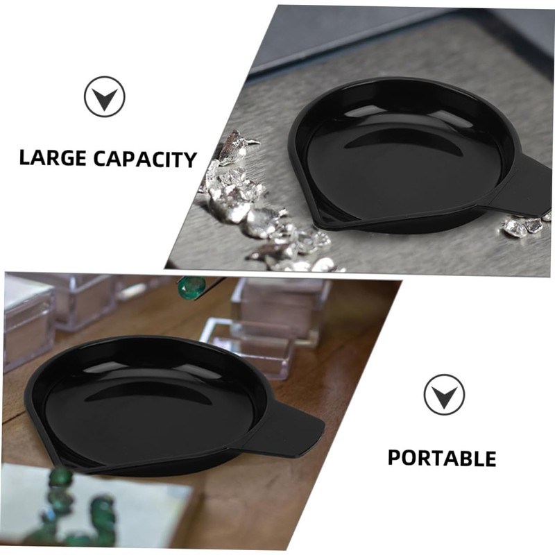 Cabilock 2 Sets Electronic Weighing Disc, Weighing Tray, Digital Scale,