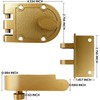 NU-SET Lock | Jimmy Proof Style Inter Locking Single Cylinder