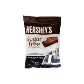 Hershey's Sugar Free Chocolate with Caramel Candy, 3 Ounce Bag, Pack of 3