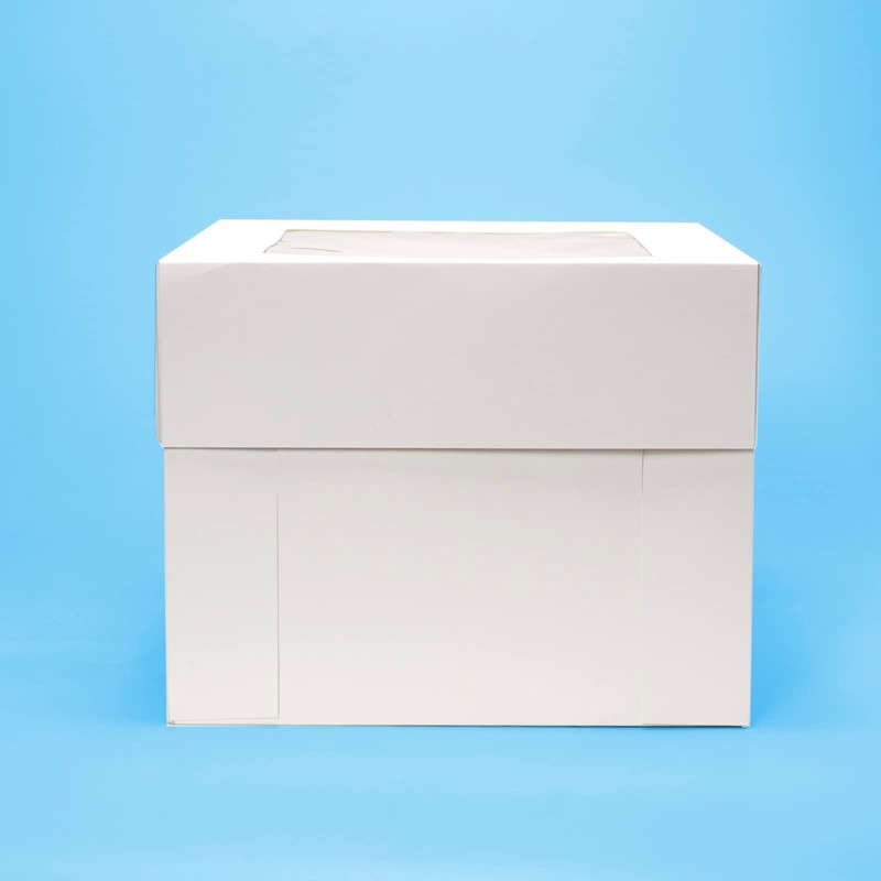 GylSun 5 sets Cake Boxes 10x10x8 inches with Boards Bakery