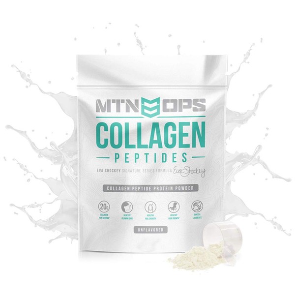 Mtn Ops Eva Shockey Signature Series Collagen Peptide Protein Powder, 20 Servings, 21.2 Ounce