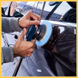 REPAIROCK 10pcs Polisher Pad Bonnet 7-8 Inch Microfiber Polishing Buffing Pad Cover for Automotive Auto Replacement Parts