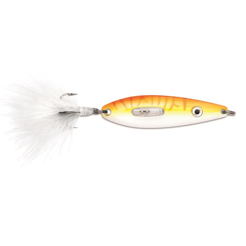 Rattling Roach Spoon 1/32 oz Glow Hot Perch