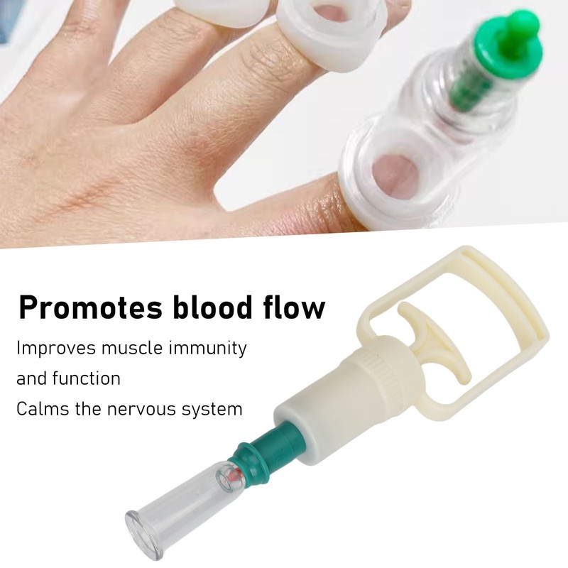Cupping Therapy Pump Set Professional Lower Blood Pressure Acupoint Chinese