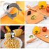 Corn Kernel Remover Combo Set - Stainless Steel Corn Stripper