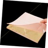 Mobestech Gold Imitation Foil Paper Sheets 100pcs Perfect for Painting