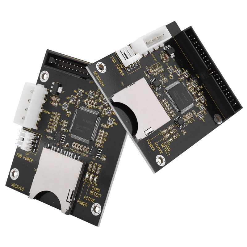 SD Memory Card To 3.5" 40Pin Male IDE Hard Disk