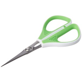 WEDO WEDO 975411 Silhouettenschere Comfortline 11, 4 cm, Spezialschliff rostfreier Edelstahl, Softgriff, apfelgrün/weiß