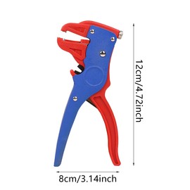 AIMALL 2in1 Multi-Function Wire Cutter & Stripper Tool 0.02in-0.24in (0.5mm - 6.0mm) Adjustable Precision Wire Stripping Tool with Comfortable Grip
