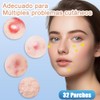 32 Piezas Parches para Acné Estrellas,Estrellas Pimple Patch,Parches Estrellas Acne,Parches