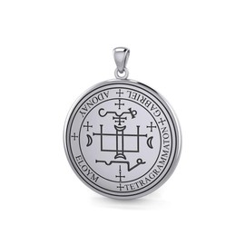 Holistic Trader Sigil of Archangel Gabriel Pendant (925 Sterling Silver) by Peter Stone Jewellery