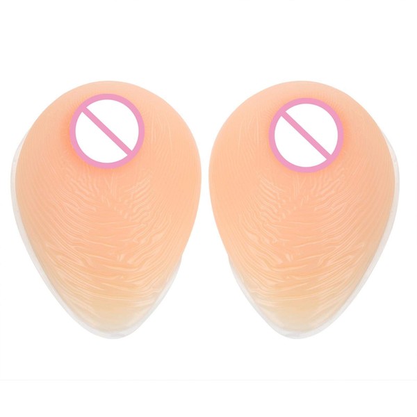 Prosthesis Breasts, Professional Artificial Breasts, Artificial Breasts, Breast Prosthesis for Transgender, Mastectomy, Crossdresser (Skin colorM 600#1)
