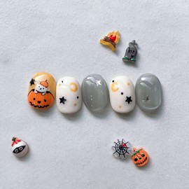 Halloween Pumpkin*⸌☻ັ⸍* - Short Coffin / 할로윈펌킨*⸌☻ັ⸍* - 숏코핀