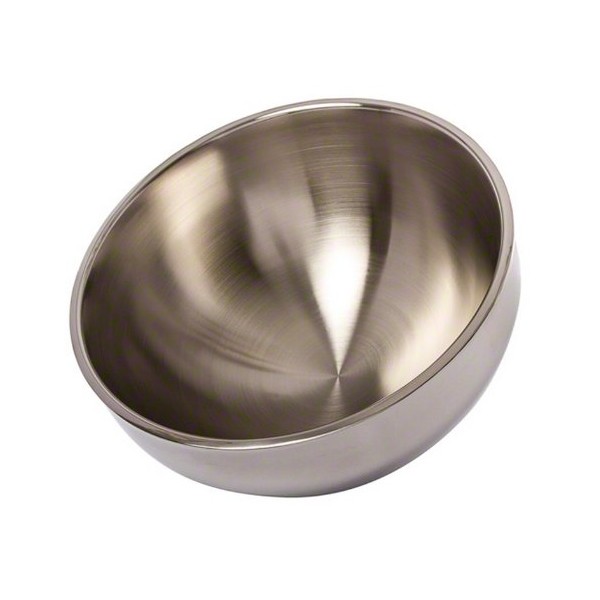 American Metalcraft AB14 Double-Wall Angle Bowl, Stainless Steel, 304 oz.