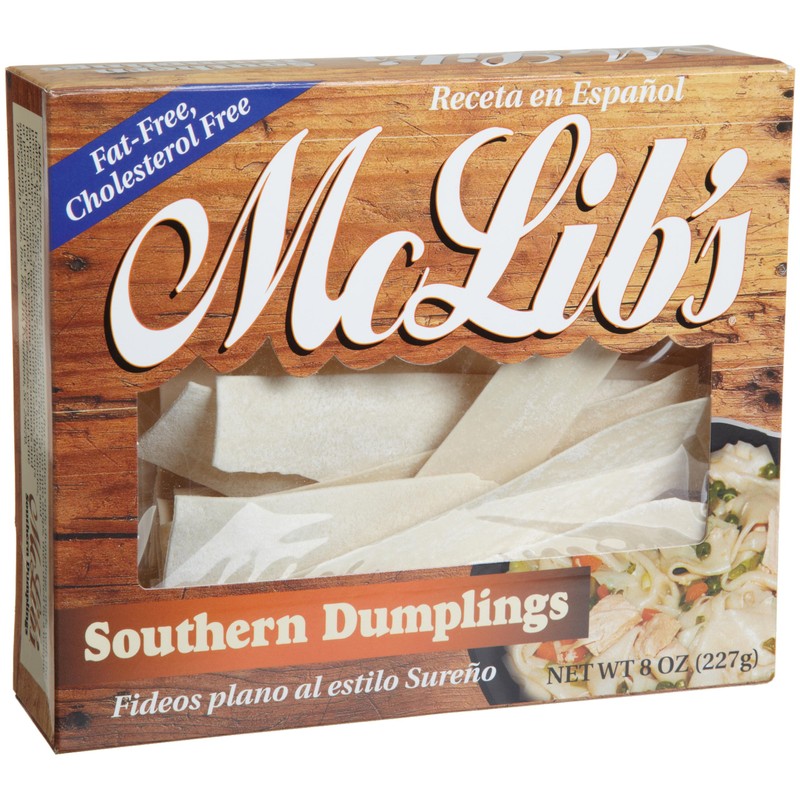 McLib's Southern Dumplings, 8-Ounce Boxes (Pack of 10)