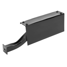 KUAFU Universal Rear Fender Bracket Replacement for 1406-6A Half Fender Mounting Bracket Adjustable Support Bracket Pair Powder Coated Steel Black