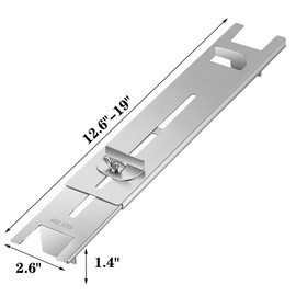Whetstone holder Sharpening Stone Base - Stainless Steel Adjustable Whetstone Holder Sink Bridge for 10"-17" Sink Length, Stone Length 3.5"-9"