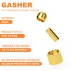 GASHER 10Pcs 15Inch Air Compressor Unloader Tube Kit, Contains 1/2"