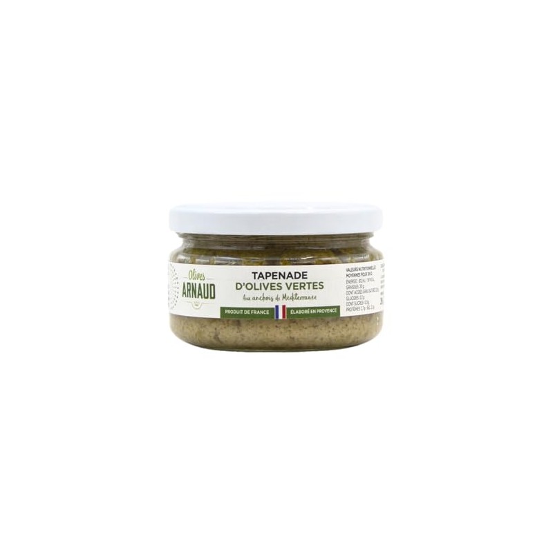 Olive Paste Tapenade, Green, Arnaud, 200 g