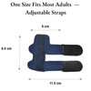 Bargain Wells Adjustable Finger Splint – Blue Sponge with Metal
