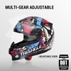 TRIANGLE Kids Motorcycle Helmets Youth Full Face Helmet Lightweight with