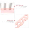 Baluue 6pcs Steel Tooth Combs for Hairdressing Lightweight Combs for