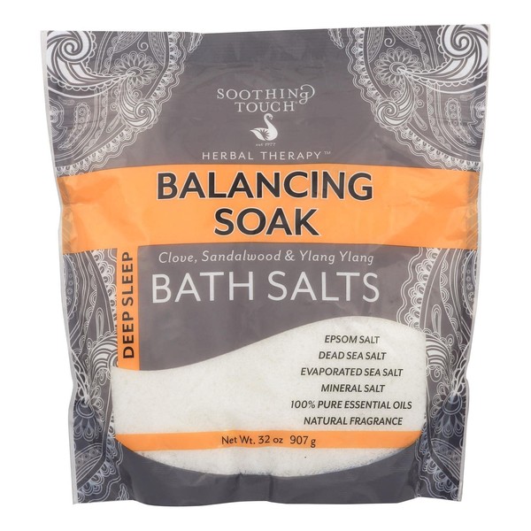 Soothing Touch Bath Salts, Balancing Soak, 32 Ounce
