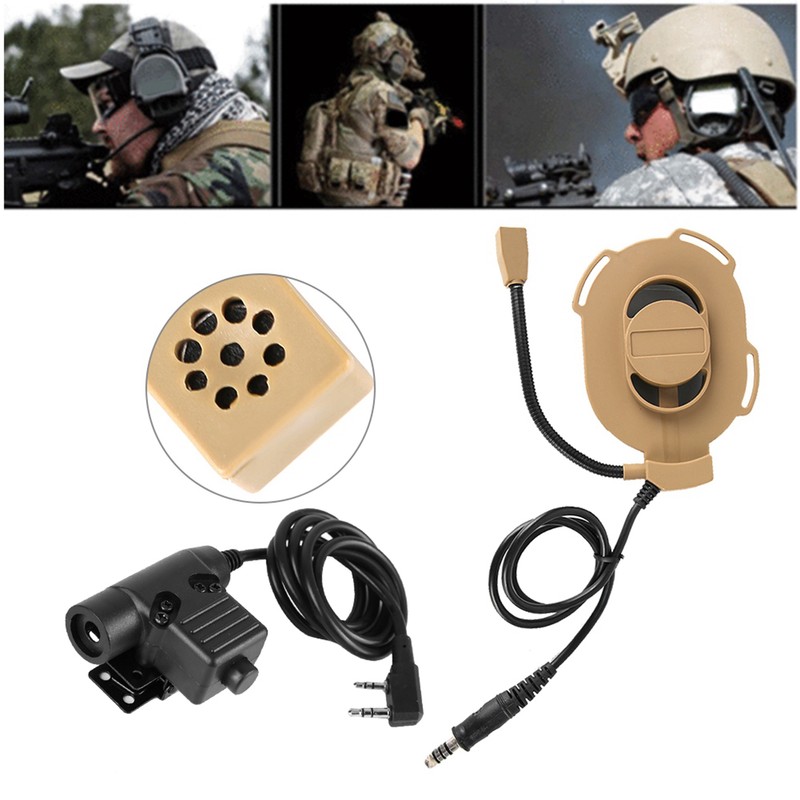 Z Single Side Tactic K head Walkie Talkie Bowman Elite