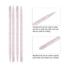 Disposable Cuticle Pusher, Practical Plastic Cuticle Manicure Pedicure Stick, 100